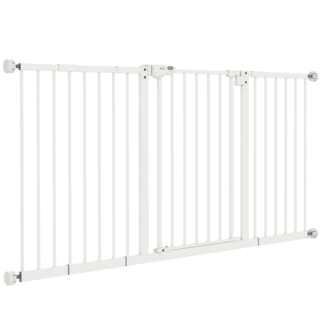 Barriera Sicurezza Bambini Regolabile ¨C zephmum ¨C Bianco 74-147.5x76.2 cm