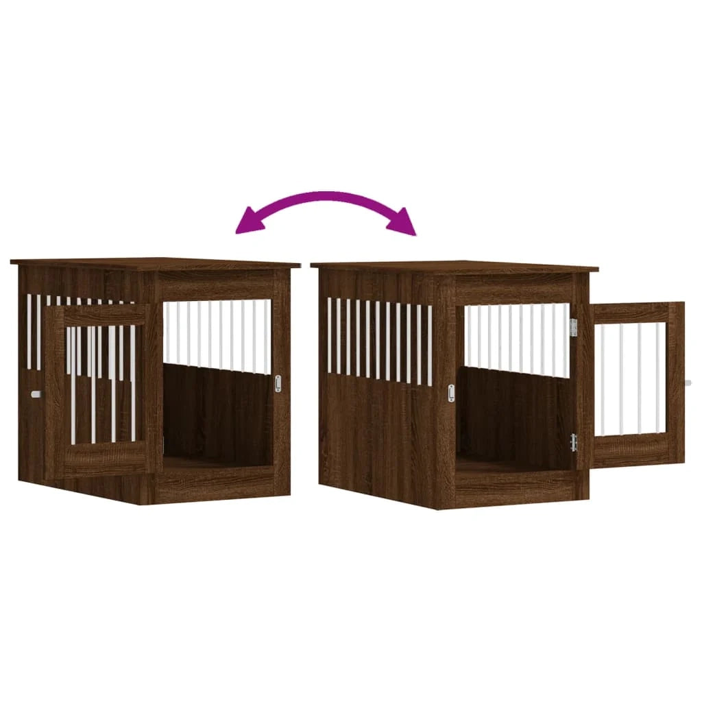 Mobile per trasportino per cani 55 x 80 x 68 cm marrone 02_0043359