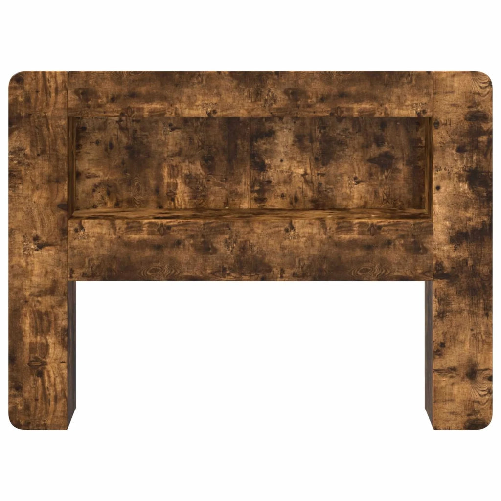 Testata del letto Rovere Fumo Legno ingegnerizzato