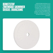 Skimmer Deksel Duurzaam - Kunststof - Facile da Installare - Alta Affidabilità - Adattamento Perfetto - Sostituzione per P6991 - Copertura Piscina