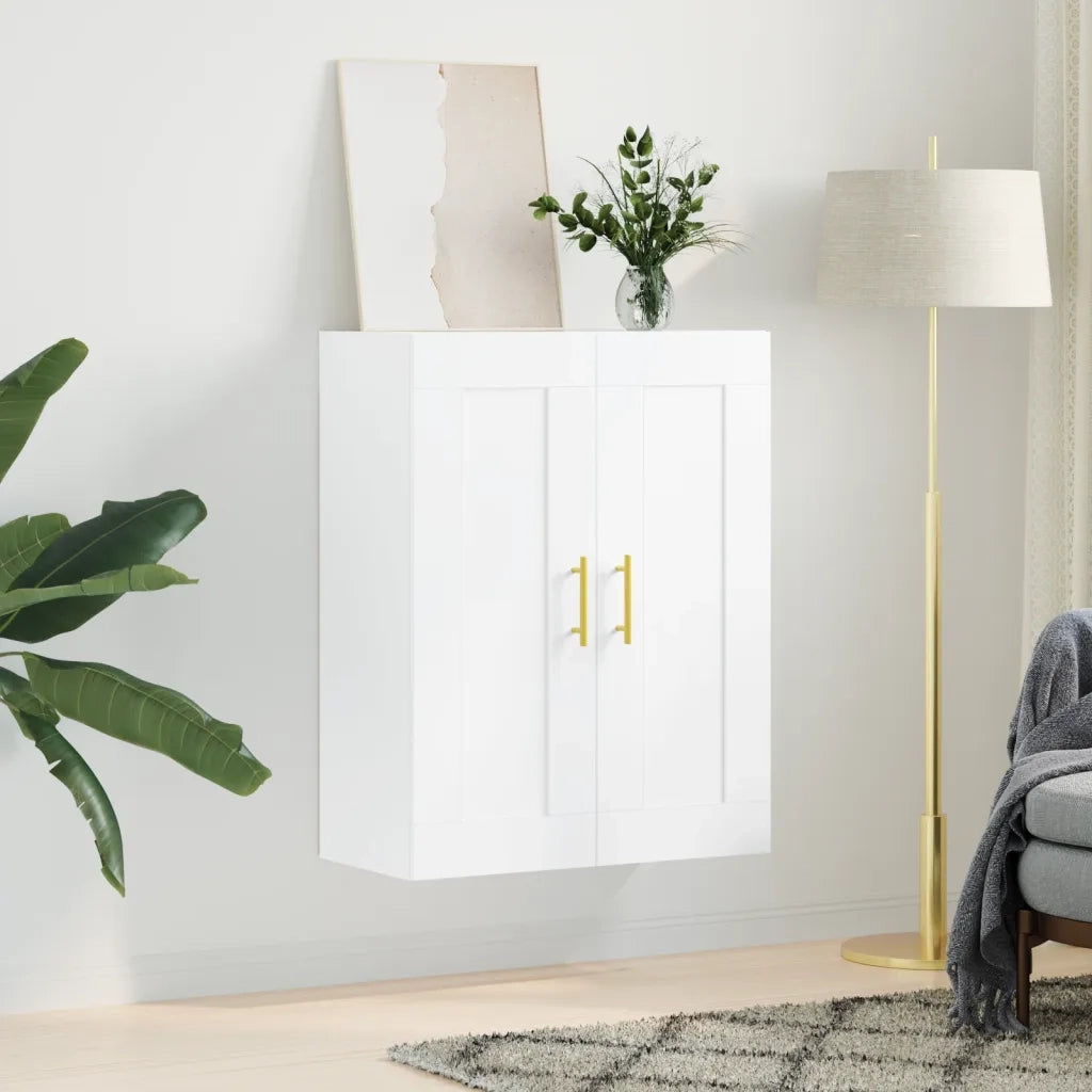 Mobile a Parete Bianco 69,5x34,90 cm in Legno Multistratocod mxl 127567