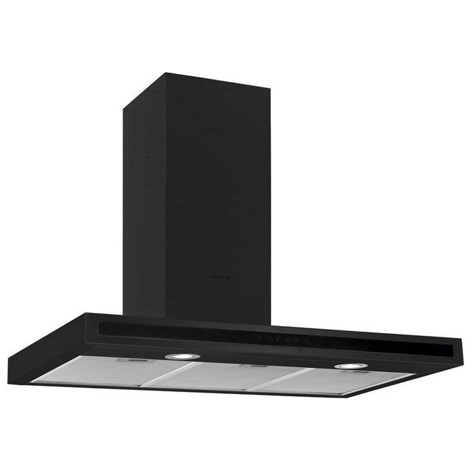 Silverline 3173 Cappa aspirante a parete Nero 710 m³/h