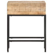 Tavolino | Tavolo laterale 40x30x50 cm in Legno Massello di Mango Grezzo