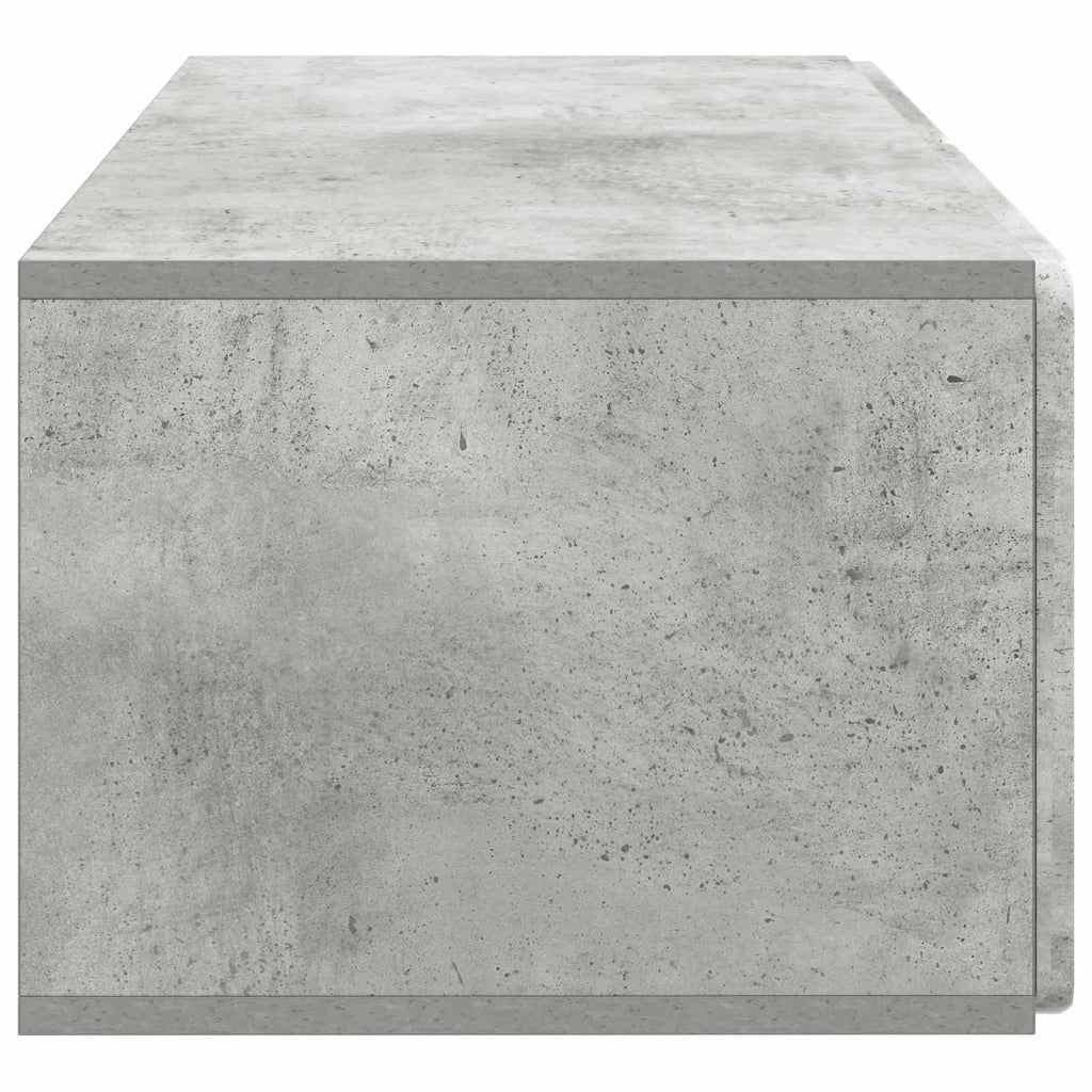 Mobile Porta TV da Muro Grigio Cemento 78,5 x 41 x 30 cm 898348