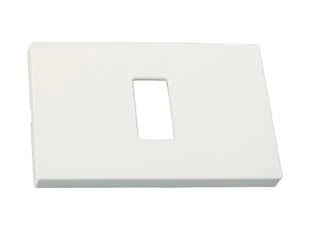 PLACCA 1 POSTO VENUS- - mm.115x80h. - (1861.1F.B) - 20 pezzi MARLANVIL