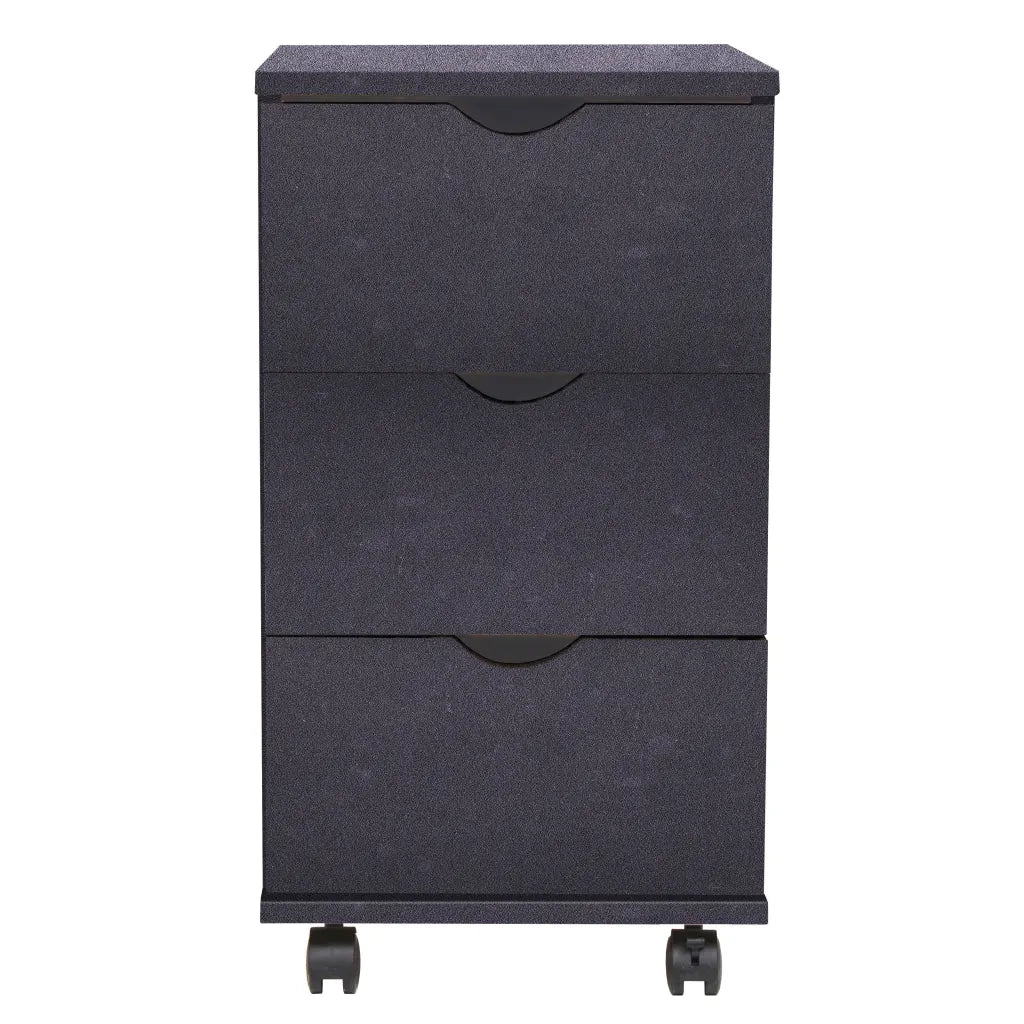 Cassettiera 33x45x60 cm Nero cod mxl 53634