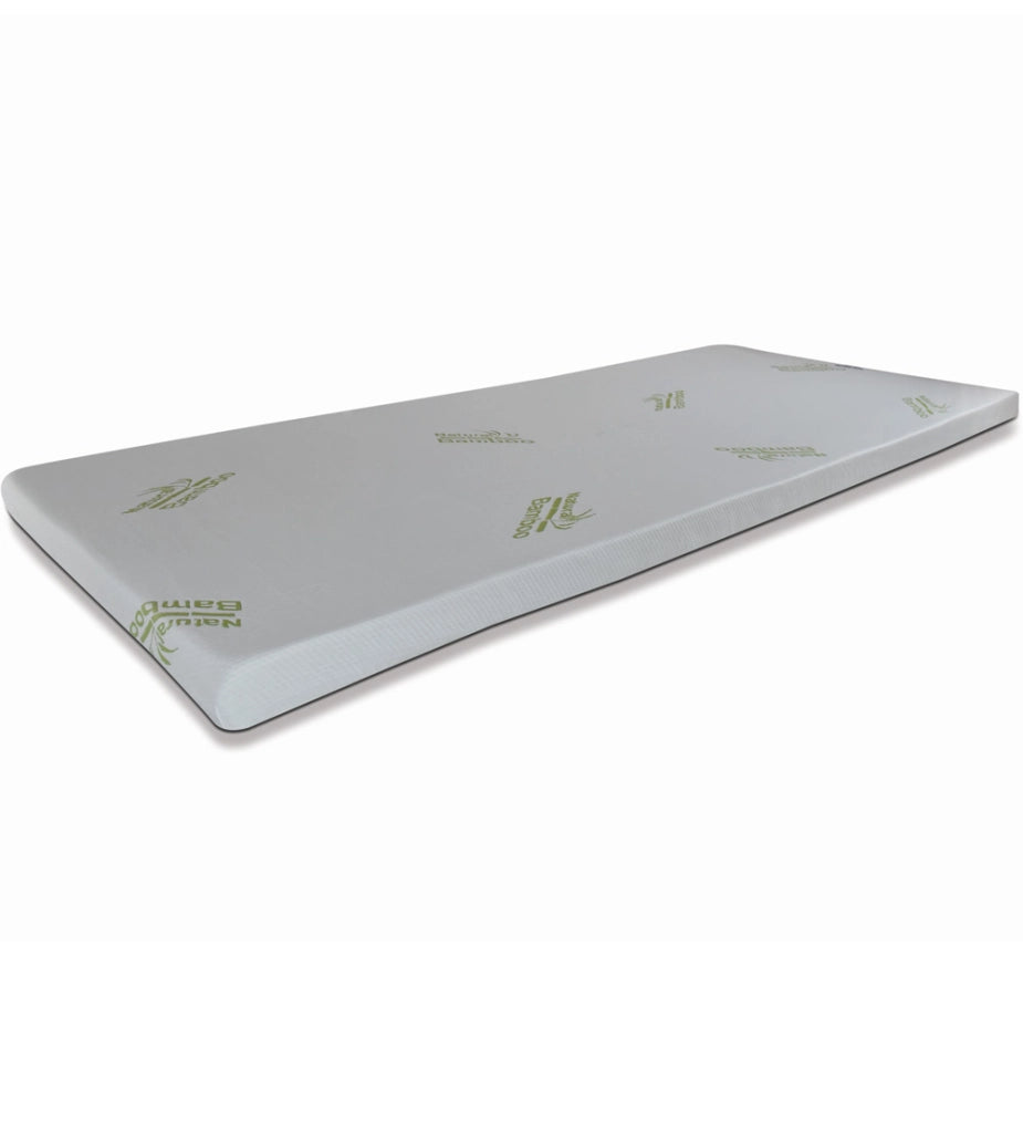 Topper memory 95x200 cm, Topper per materasso alto 5 cm sfoderabile, correttore materasso Made in Italy con tessuto Anallergico 