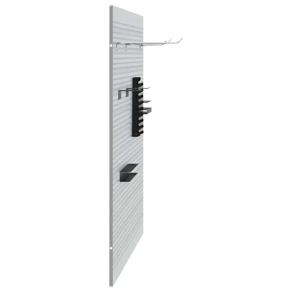 Pannello per attrezzi 2 pz Grigio 100 x 1 x 80 cm CFW5408140