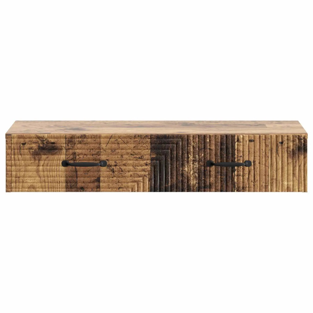 Tavolino da Parete Laterale Legno antico 87,5 x 34,5 x 17 cm 898673