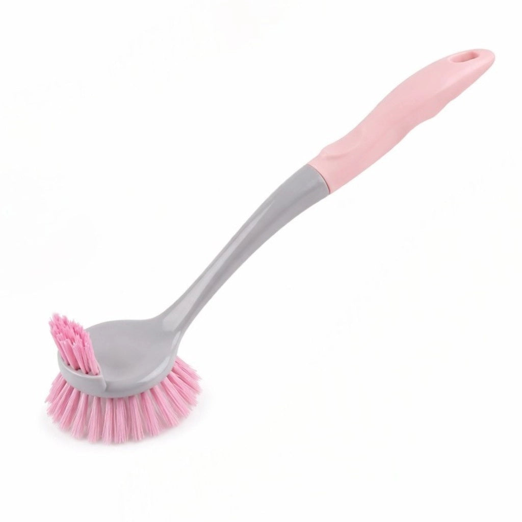 Spazzola Cucina Rosa Doppia Testa 2 Lati Lavapiatti Multiuso 73440