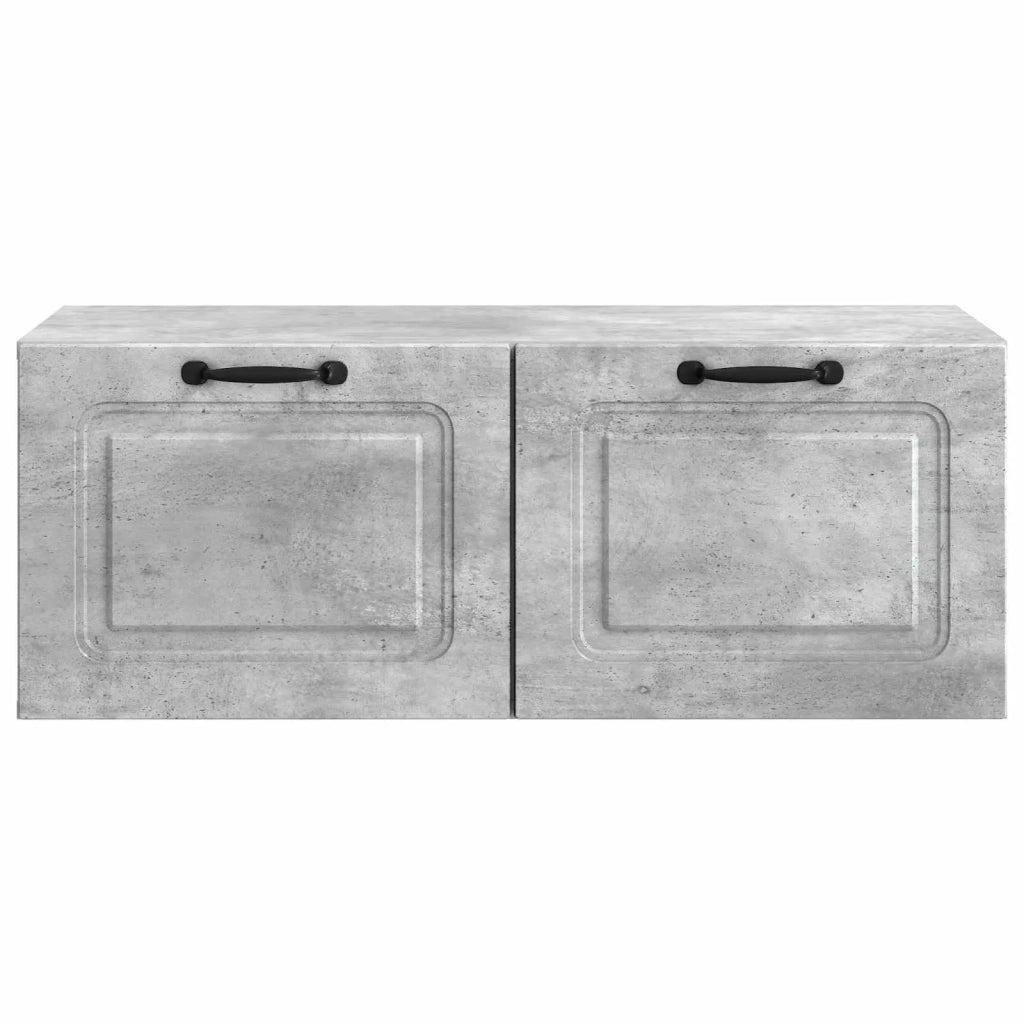 Mobile Porta TV da Muro Grigio Cemento 78,5 x 41 x 30 cm 899368