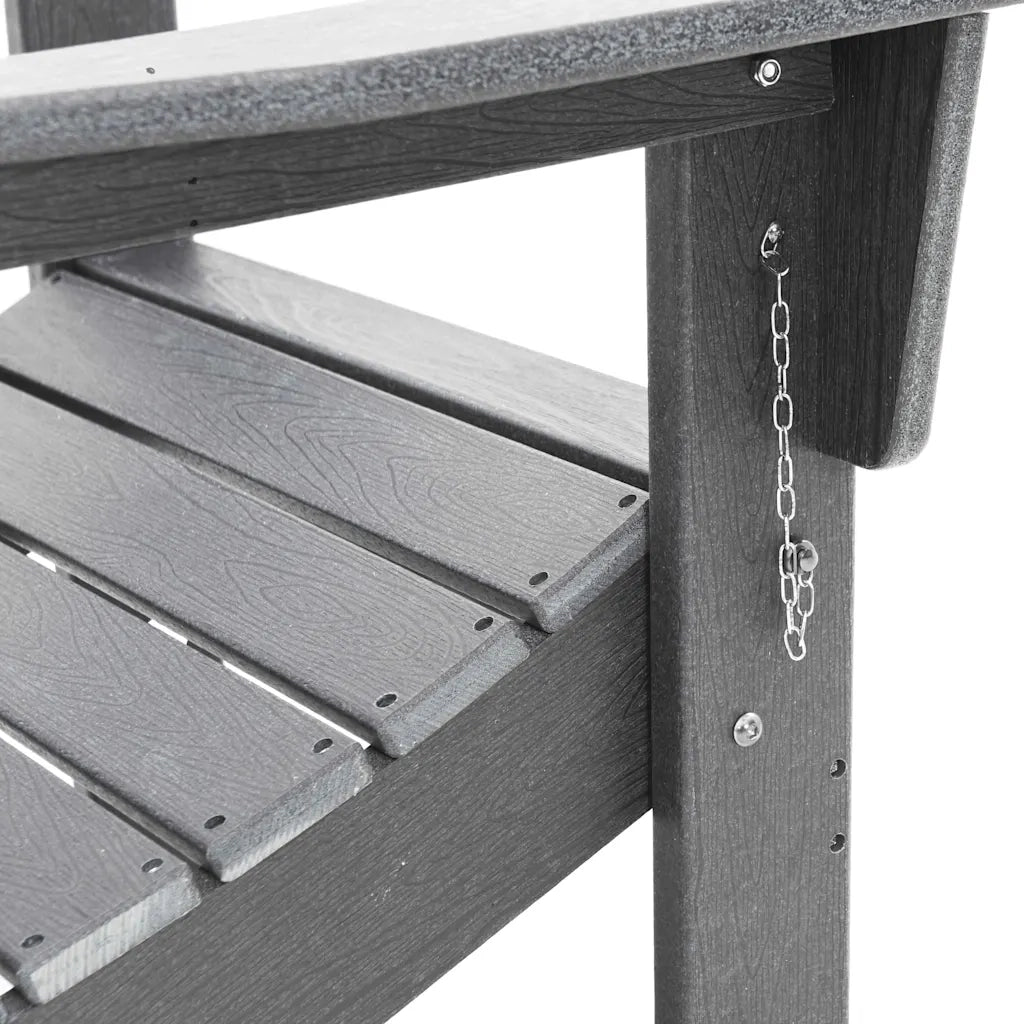Sedia da Giardino 3 pz | Sedie da Esterno Grigio chiaro 80.5 x 74.5 x 92 cm