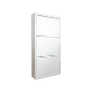 Mobile Portascarpe Alexa, Scarpiera 6 Paia, 15x50x104h cm Bianco