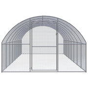 Gabbia per Polli da Esterno 3x8x2 m in Acciaio Zincato 3095466