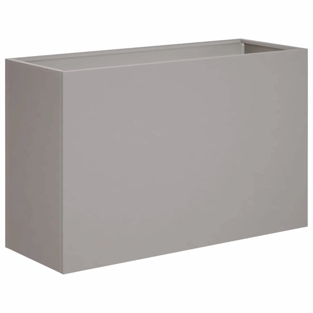 Vaso da giardino Ruggine 80 x 30 x 50 cm Acciaio Corten 8005608