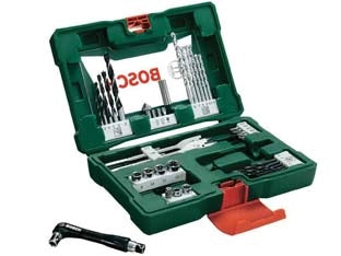 VALIGETTA VLINE CON ACCESSORI FORATURA E AVVITAMENTO PZ.41    BOSCH