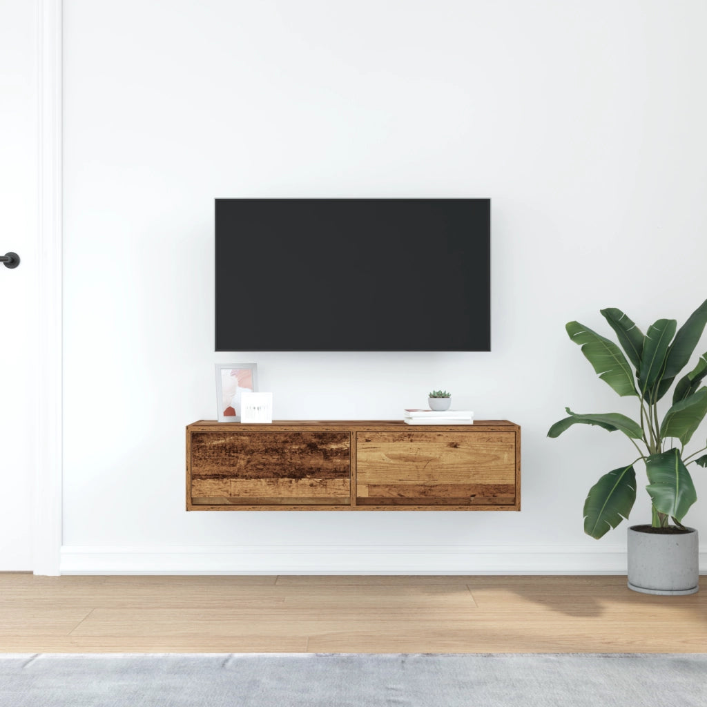 Mobile TV Legno Vecchio 100x31x25,5 cm Legno Ingegnerizzato