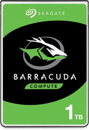 BarraCuda 1TB, Unità disco interna, 2.5", SATA 6 GB/s, 5400 RPM, 128 MB cache (ST1000LM048)