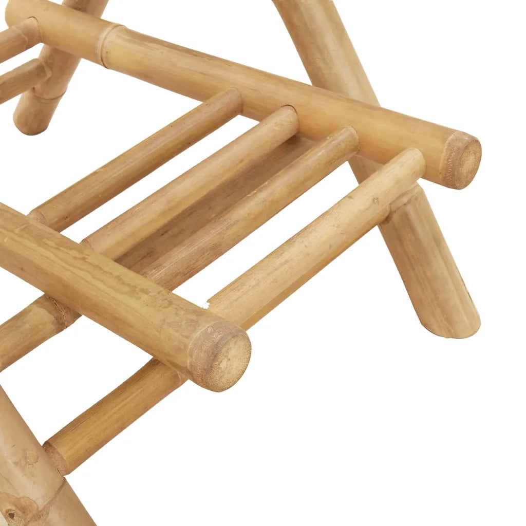 Set Bar da Esterno 3 pz Pieghevole in Bamb¨´ CFW1017137