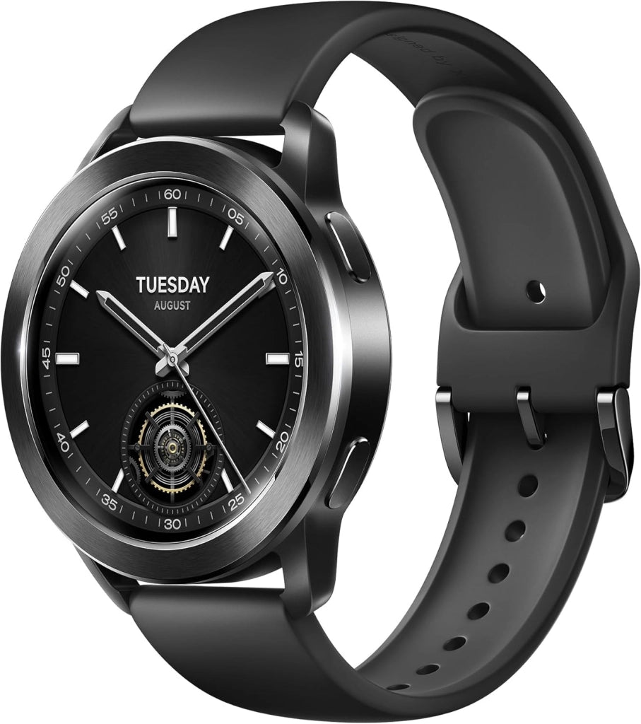 Watch S3 (Smartwatch), Ghiera Intercambiabile, Schermo AMOLED da 1,43", Fino a 15 giorni di autonomia, Monitoraggio frequenza cardiaca, SpO2 e dello stress, 150+ modalità sportive