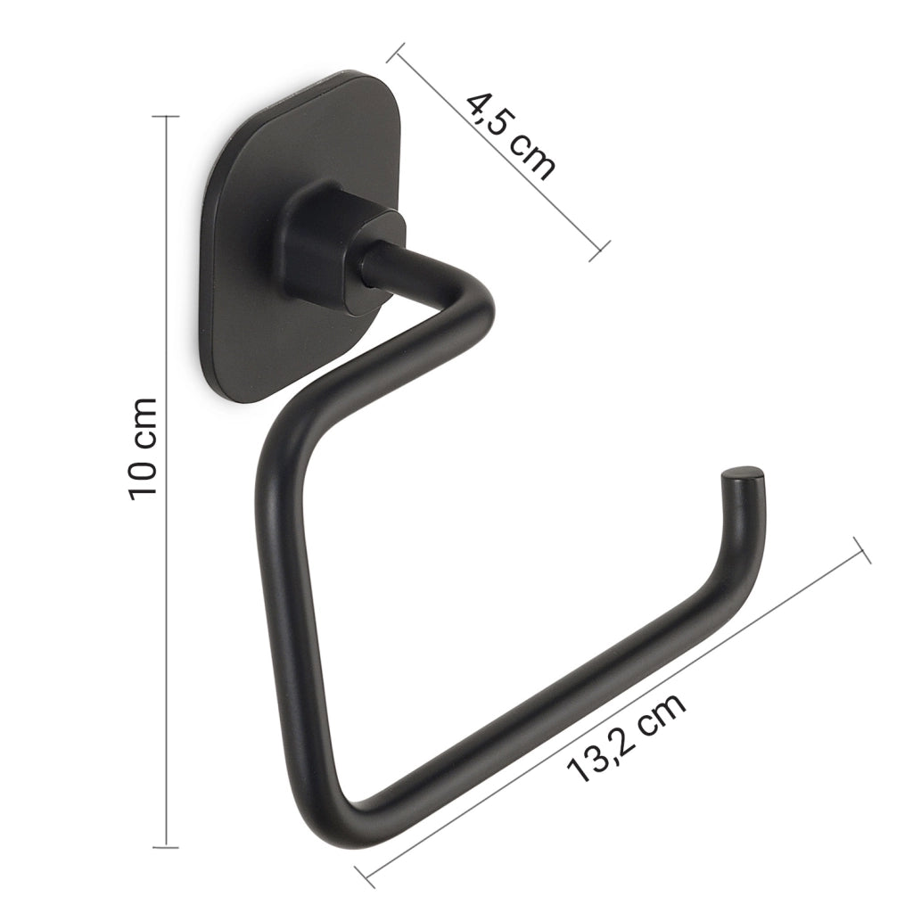 PORTAROTOLO TEIDE 13XH10CM NERO MATT.