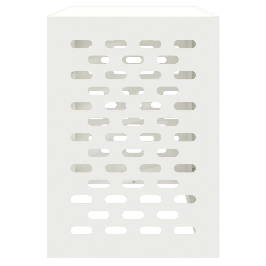 Copertura per Condizionatore d'Aria - Bianco, 100x50x70 cm, Realizzata in Metallo