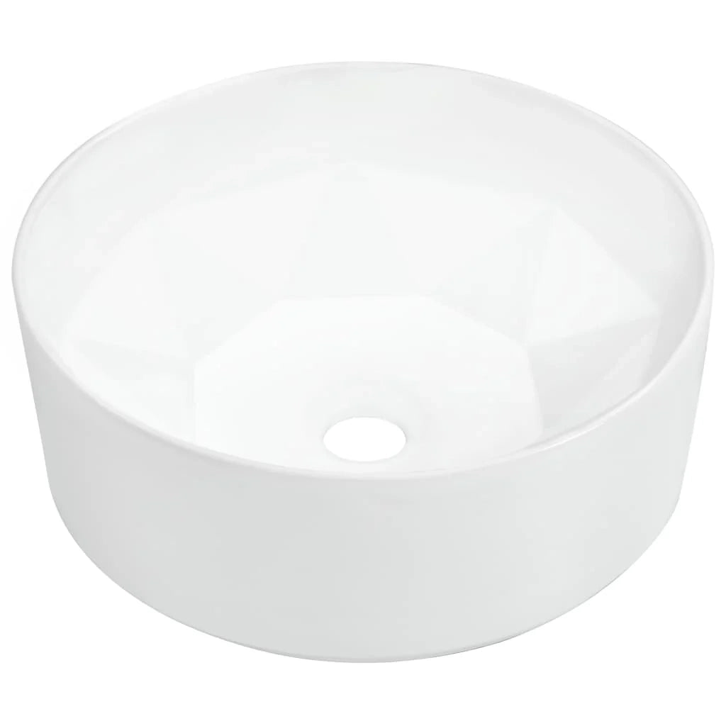 Lavabo da bagno 36 x 14 cm in ceramica bianca 02_0002618