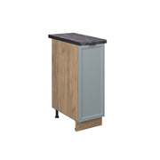 Vicco Armadio cucina dispensa alto Blu-grigio chiaro 30 cm , PL Antracite