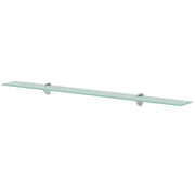 Mensole Galleggianti 2 pz in Vetro 100x10 cm 8 mm 3051501