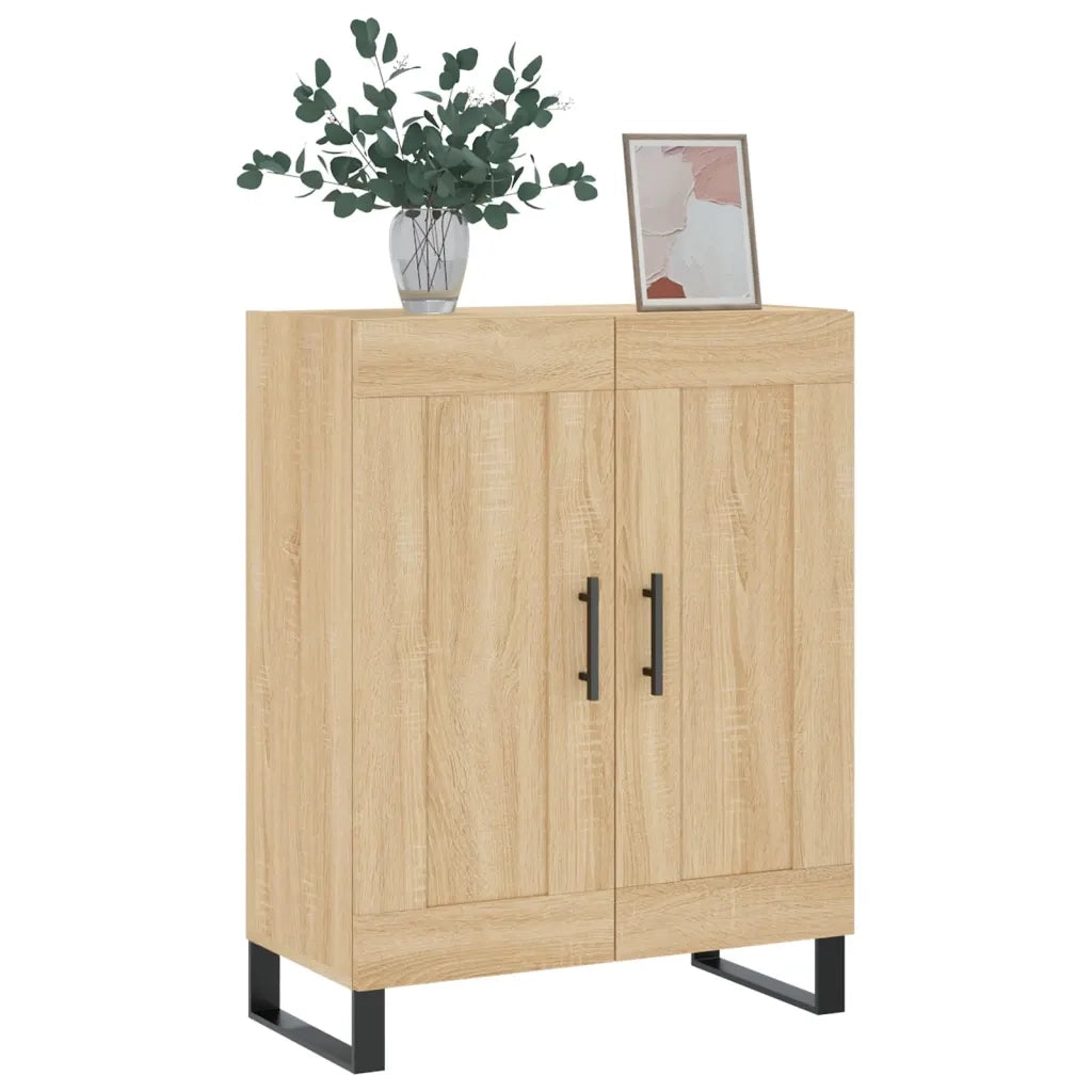 vidaXL Credenza Rovere Sonoma 69,5x34x90 cm in Legno Multistrato