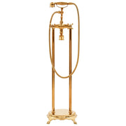 Rubinetteria a Colonna per Vasca Bagno Acciaio Inox 99,5cm Oro CFW2553342