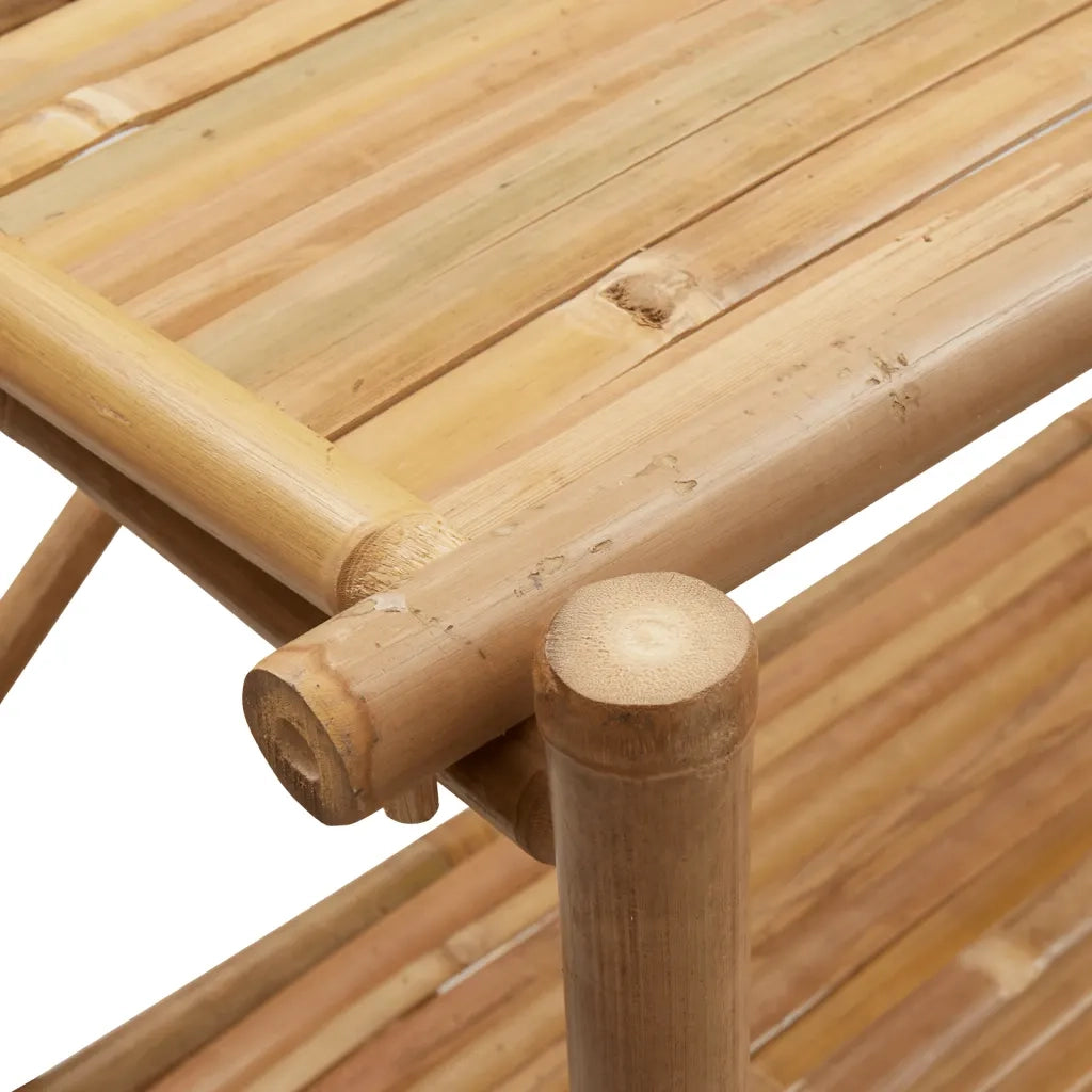 Scaffale 3 Ripiani 100x40x90 cm in Bamb¨´ CFW6960062