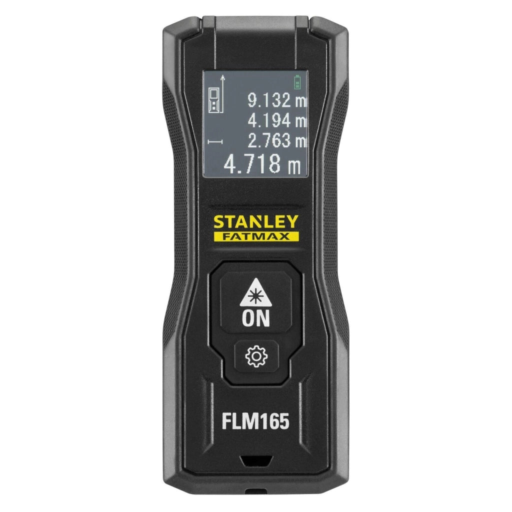 Stanley FMHT77165-0 FatMax Misuratore Laser 50 m precisione 1,5 mm batteria Li-Ion ricaricabile USB colore Nero