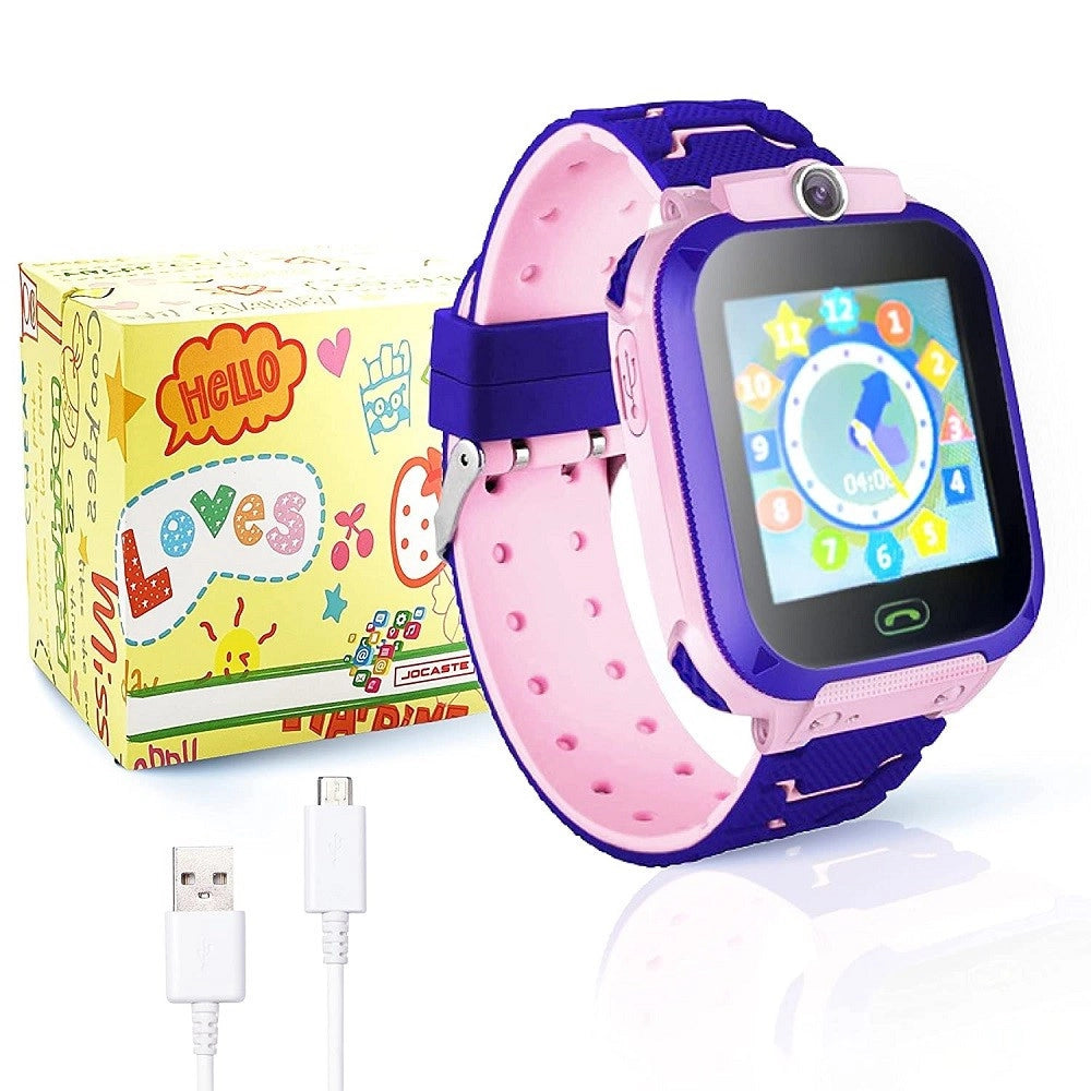 Trade Shop - Smartwatch Per Bambini Orologio Digitale Touch Supporto Sim Giochi Idea Regalo -