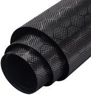 Patroni a specchio autoadesivi - Patterno di lucidità/Dimensione - Patroni in carbonio - Impermeabili - Per interni/esterni - Materiale PVC di alta qualità - Carcassa in folio autoadesivo
