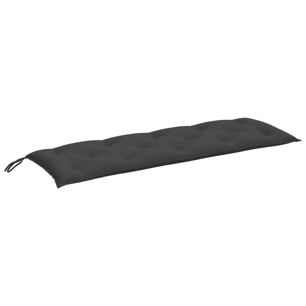 Cuscino Panca Giardino-Cuscini per panchina da esterno Antracite M¨¦lange 150x50x7 cm Tessuto