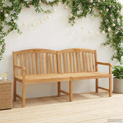 Panchina in legno intagliata a mano Naturale 150 x 60 x 90 cm