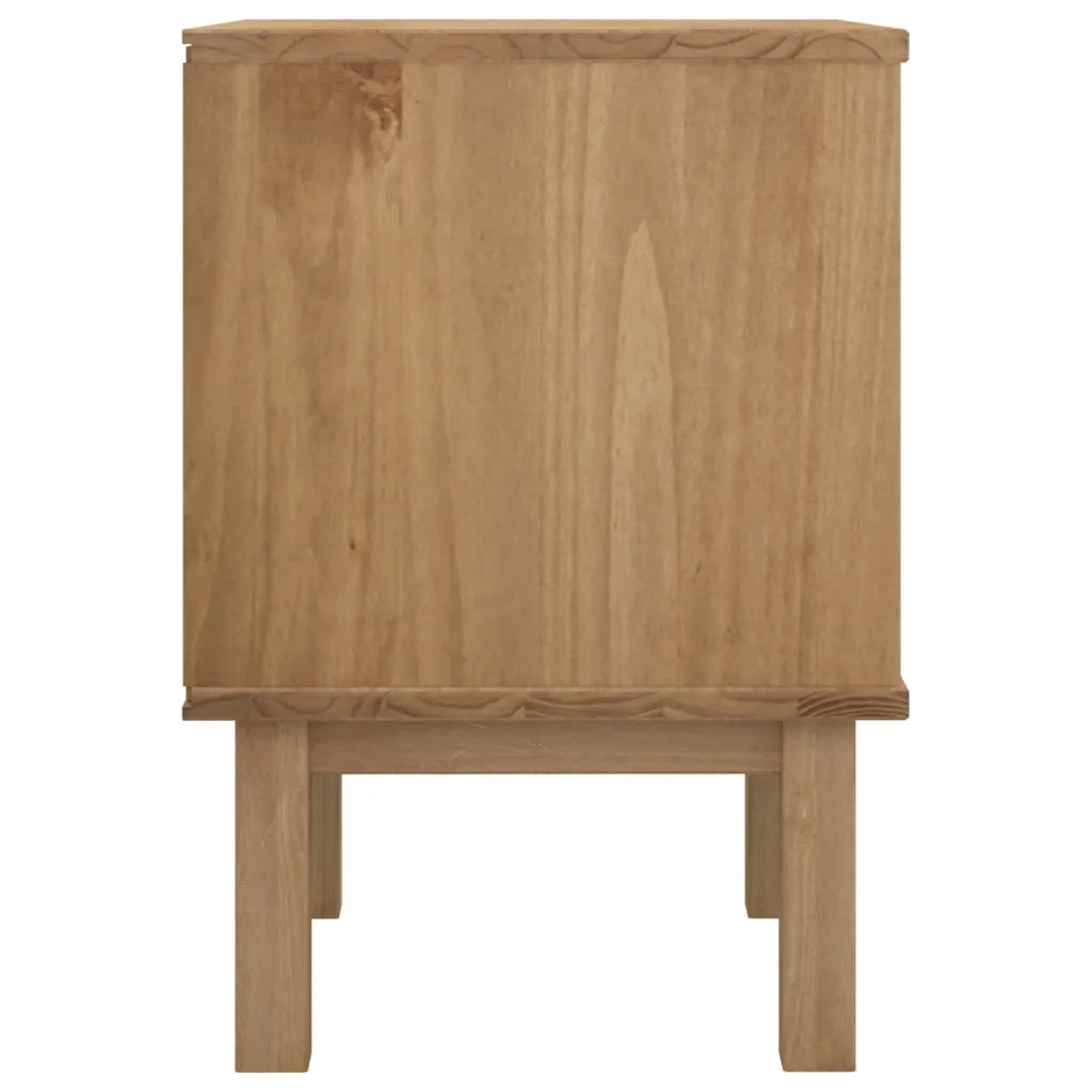 Comodino | Armadio da Notte | Mobiletto da notte OTTA 45x39x57 cm in Legno Massello di Pino