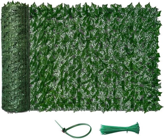 Decorazione per siepi di giardino, balcone, protezione vista, decorazione esterna, 100 x 300 cm