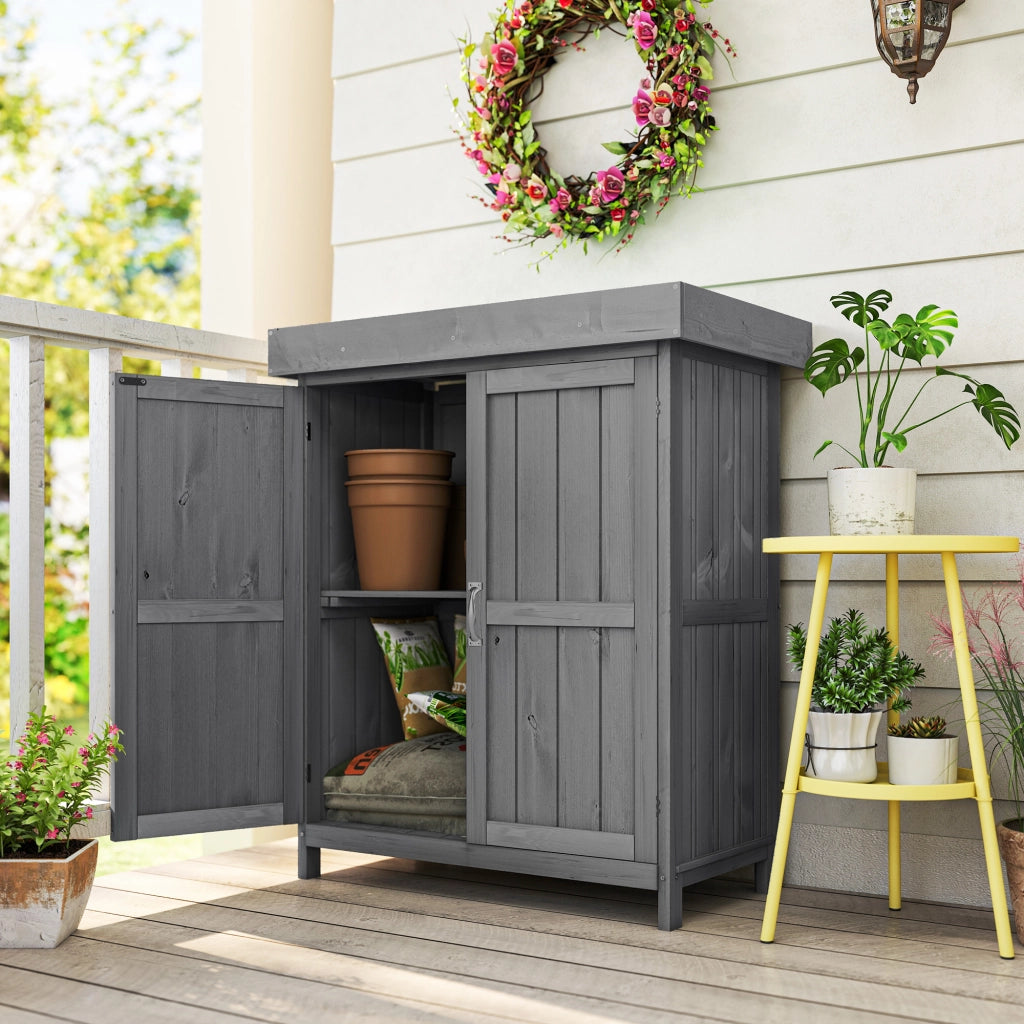 Armadio da giardino ¨C zephmum ¨C 74x43x88cm