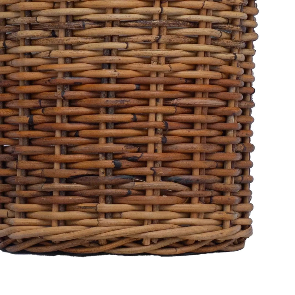 Cesto per Piante con archiviazione 2 pcs Marrone Rattan Kubu 42020958