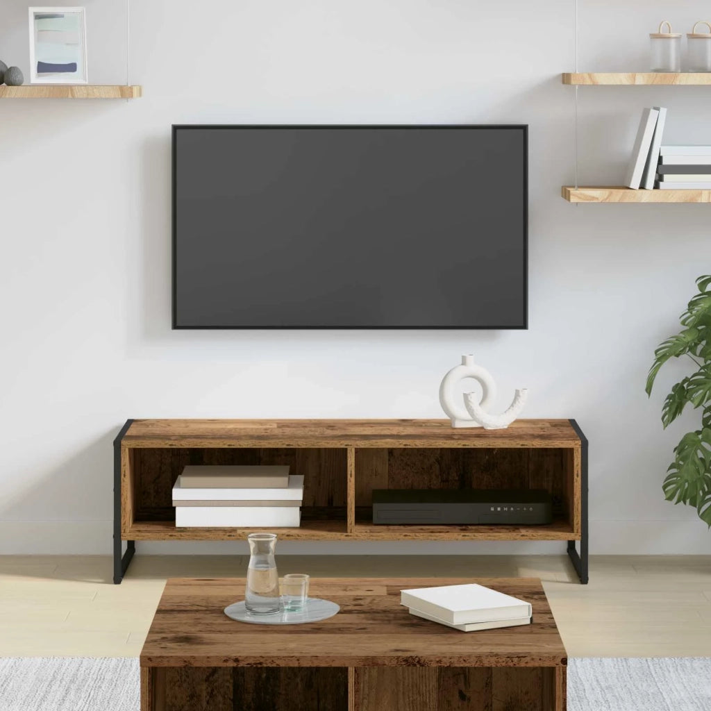 Mobile TV-Credenza per TV-Console TV Legno vecchio 100 x 36.5 x 30.5 cm Legno multistrato