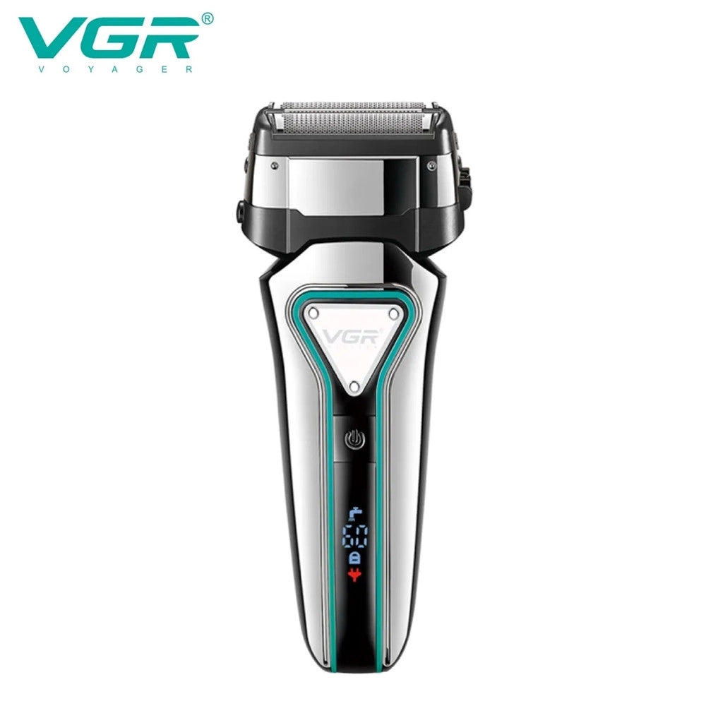 Trade Shop - Vgr V-333 Foil Shaver Rasoio Professionale Barber Trimmer Rasatura Zero - Silver