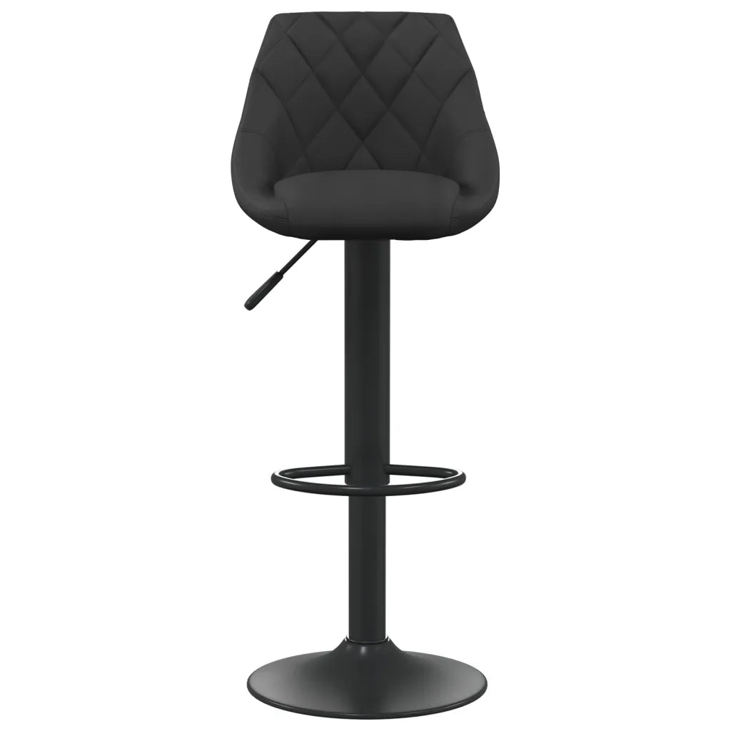 Sgabello da Bar Nero in Velluto cod mxl 75747