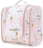 Toilette per Bagnata, Grande Toilette Idrofila, Portatile, Trasportabile, Toilette per Donne e Ragazze - Flamingo