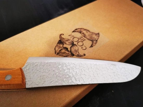 Strumenti da barbecue con lama e forbici - Qualità robusta - Scatola regalo - Accessori da barbecue