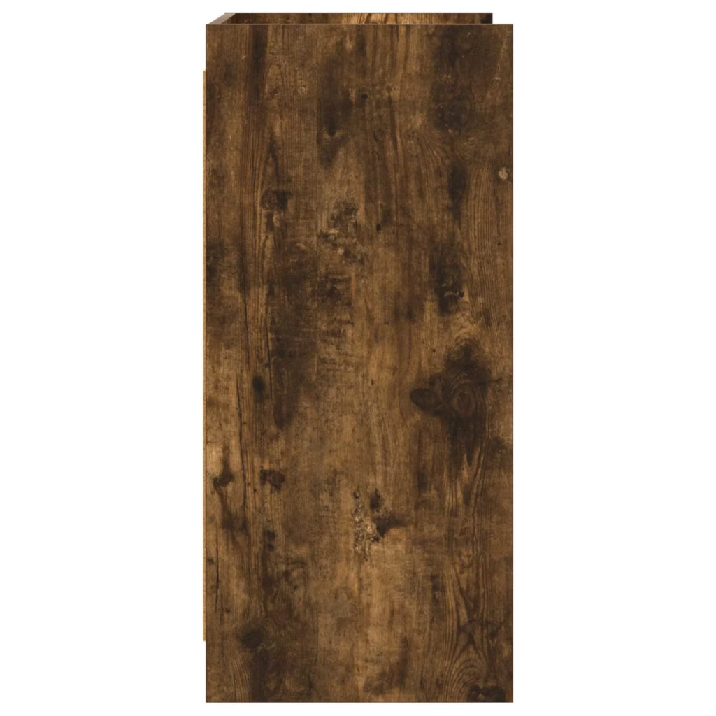 Credenza Rovere Fumo 75 x 36 x 80 cm Legno ingegnerizzato 8011111