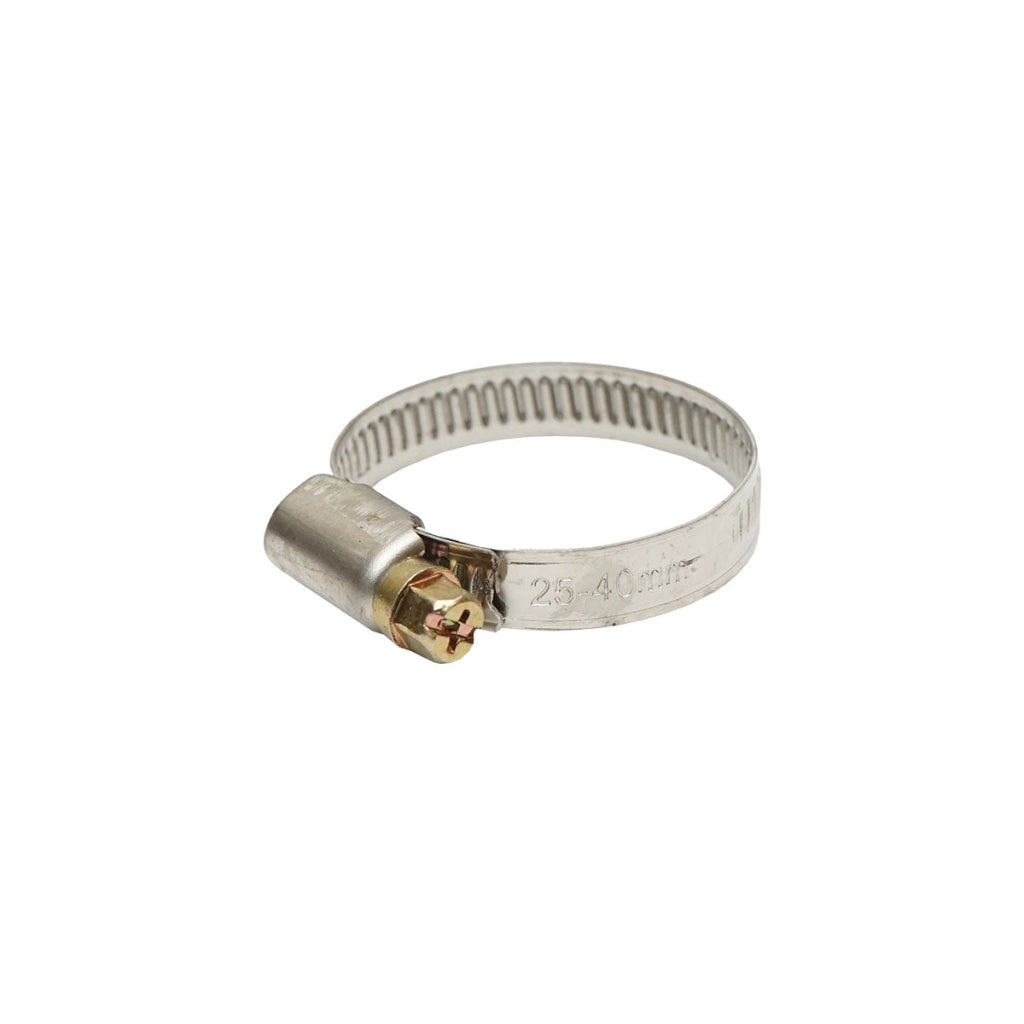 Collare per tubo in acciaio inox regolabile, 25-40A