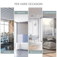 Tenda Avvolgibile Parasole con Manovella, Installazione a Muro o Soffitto, 120x200cm, Grigio