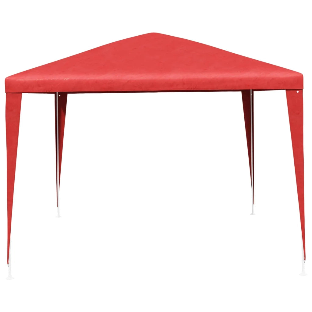 Tenda Party 400 x 300 x 255 cm Rosso PE e Acciaio 42032346